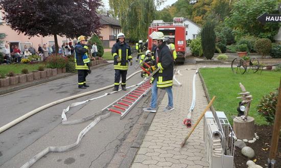 Feuerwehrübung