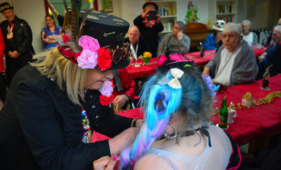 Karneval 2025 in Haus Bachtal (Foto: Eberhard Thomas Müller)>